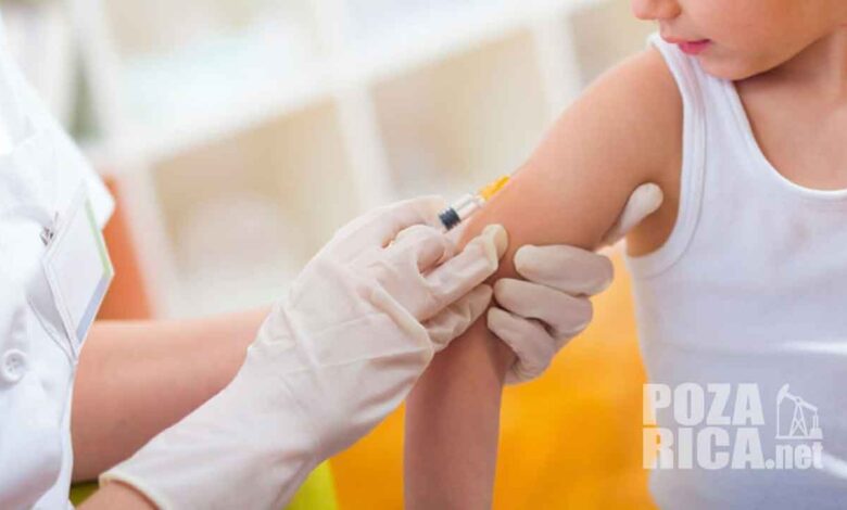 vacunacion en menores
