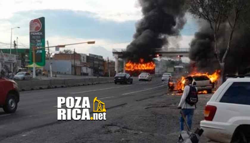 Narcobloqueos Jalisco y Guanajuato