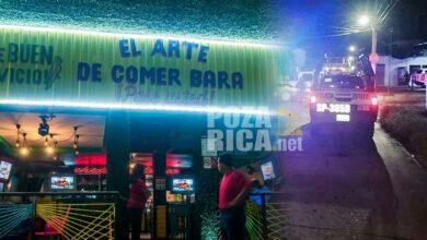 Atacan bares en la avenida 20 de noviembre de Poza Rica