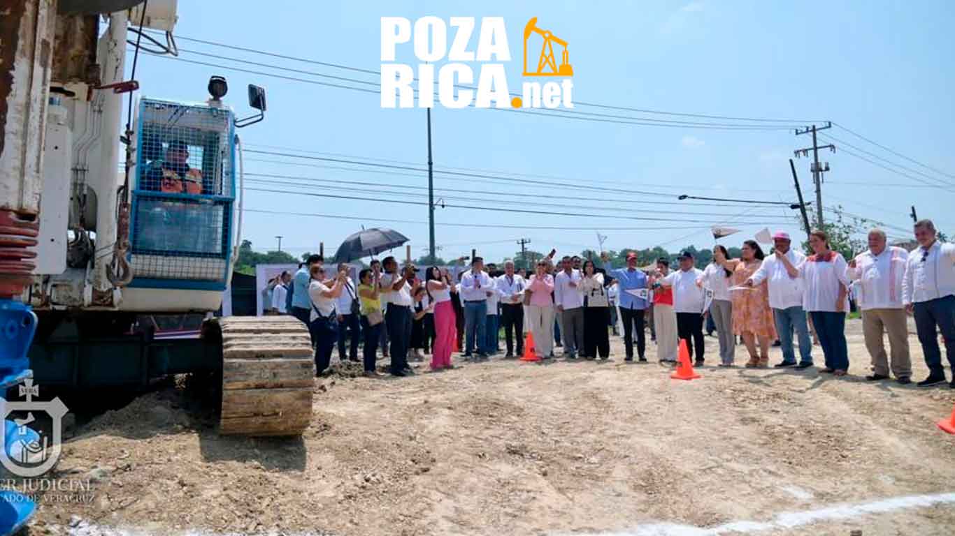 Inicia Construcción de Ciudad Judicial en Poza Rica