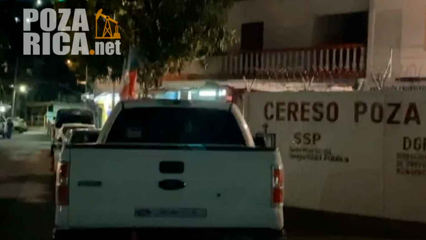 Operativo Policial en Poza Rica: 4 Presuntos Delincuentes al Cereso