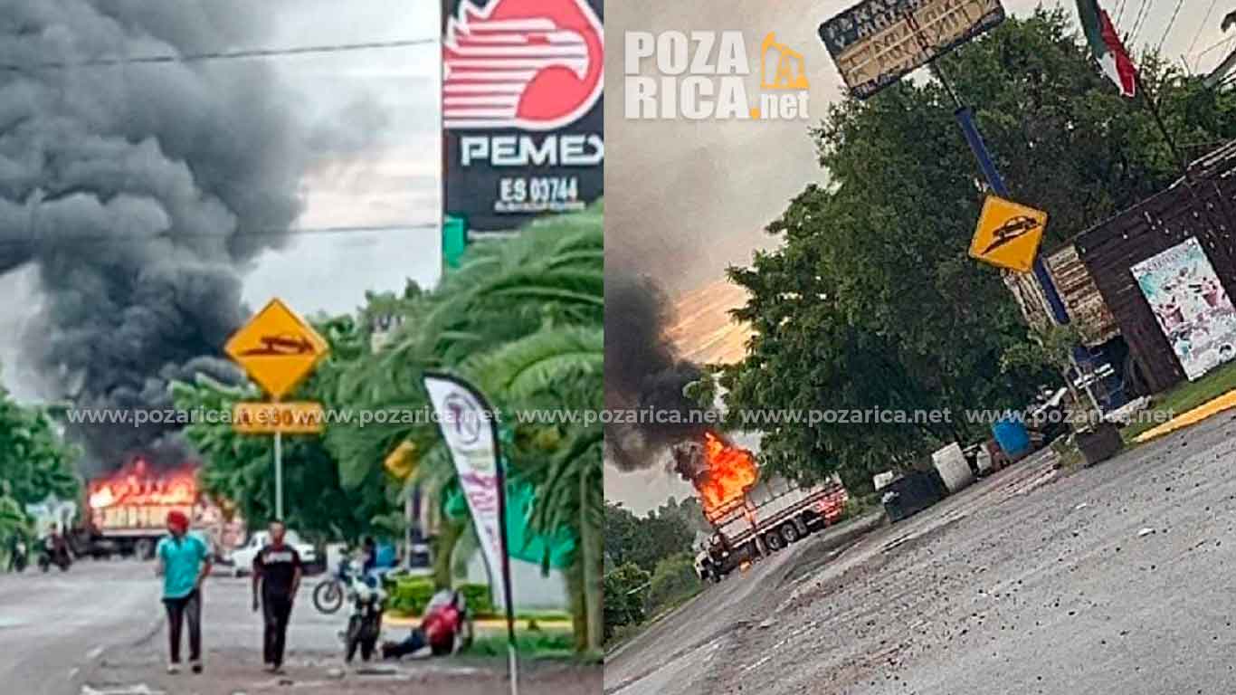 Enfrentamientos y narcobloqueos sacuden la carretera Apatzingán-Aguililla en Michoacán