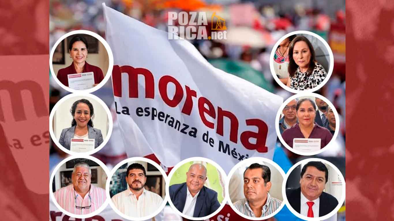 Encuesta de Morena en Veracruz destaca a Rocío Nahle García y Eric Cisneros