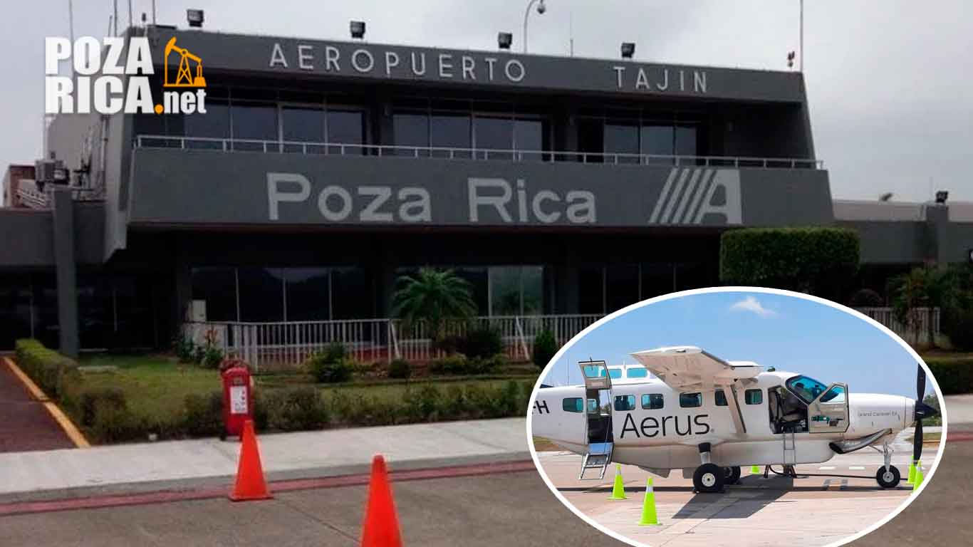 Aeropuerto Tajín volverá a tener vuelos desde Poza Rica en Diciembre