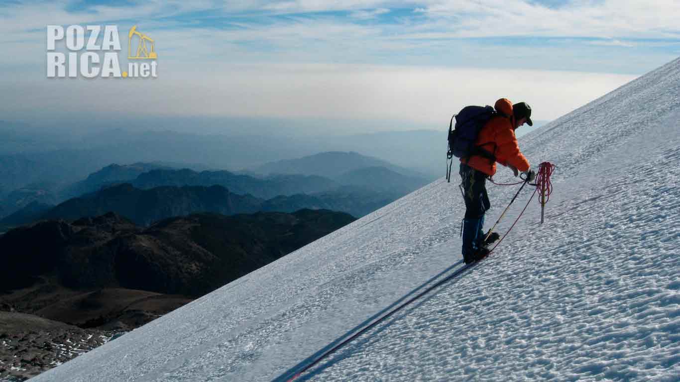 Reportan Desaparición de Cuatro Alpinistas en el Pico de Orizaba