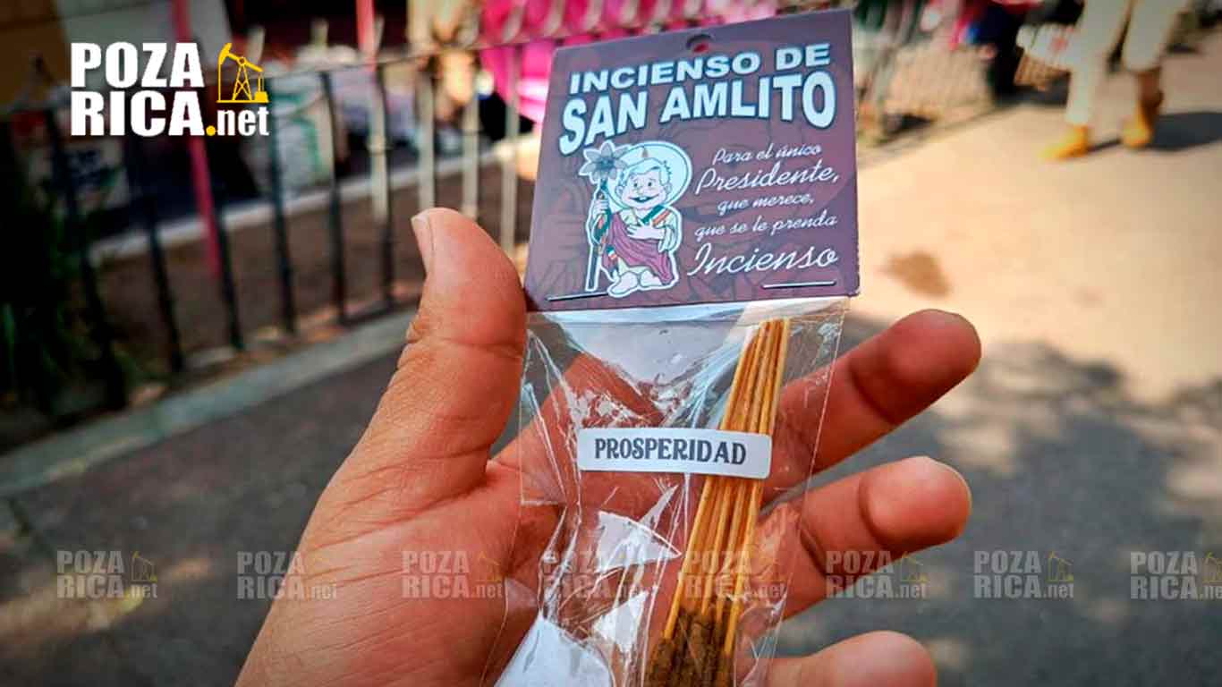 Venden Inciensos "San AMLITO" con Oración para Reelección: Comerciantes Aseguran Llamar a la Prosperidad