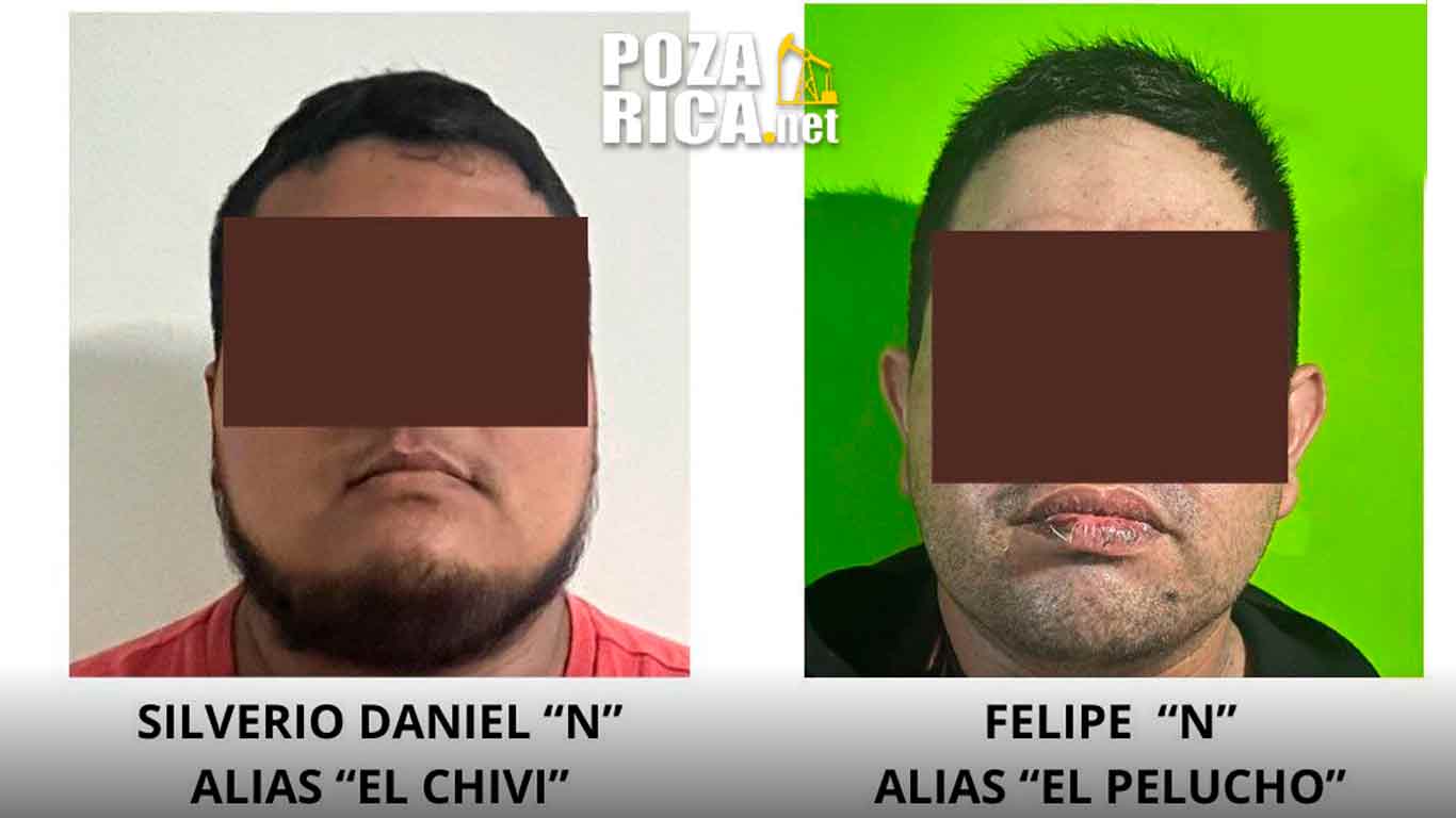 Capturados en operativo sospechosos de desapariciones en Poza Rica