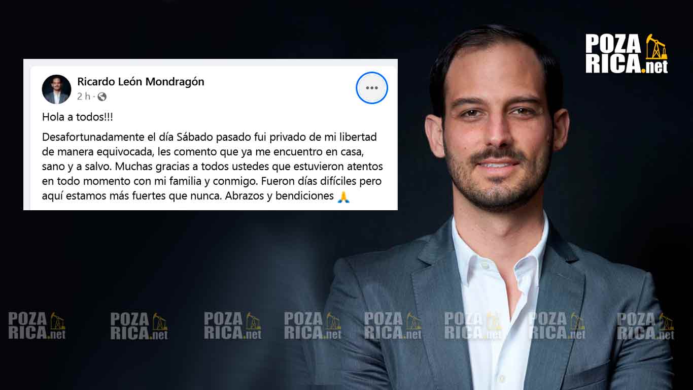 Empresario Ricardo León Mondragón regresa a casa tras secuestro