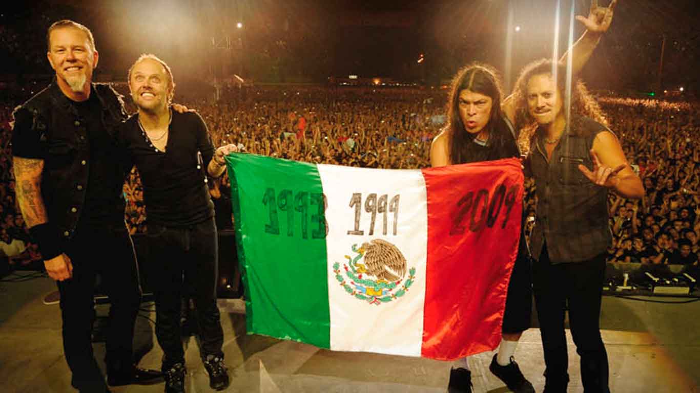 Metallica sorprende en la CDMX con icónica interpretación de "A.D.O." de El Tri