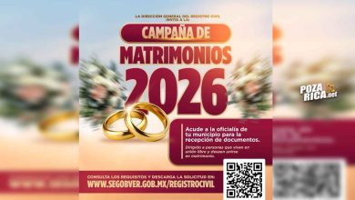 Gobierno de Poza Rica se suma a la Campaña de Matrimonios 2026