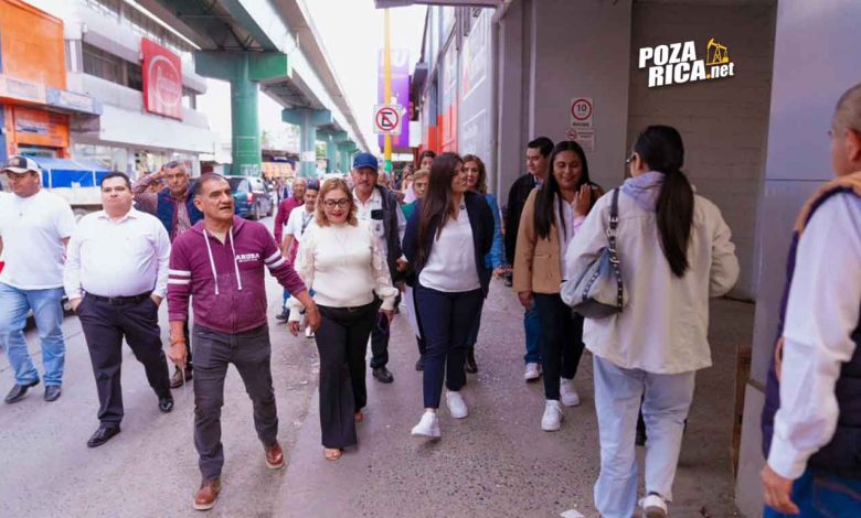 GOBIERNO DE POZA RICA IMPULSA ORDEN Y LIMPIEZA EN EL PRIMER CUADRO DE POZA RICA