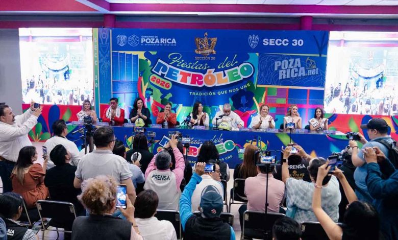 GOBIERNO DE POZA RICA CELEBRA SUS RAÍCES CON LAS FIESTAS DEL PETRÓLEO 2026