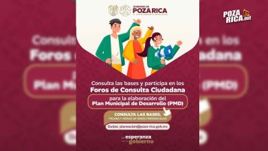 GOBIERNO DE POZA RICA CONVOCA A LA CIUDADANÍA A CONSTRUIR EL PLAN MUNICIPAL DE DESARROLLO