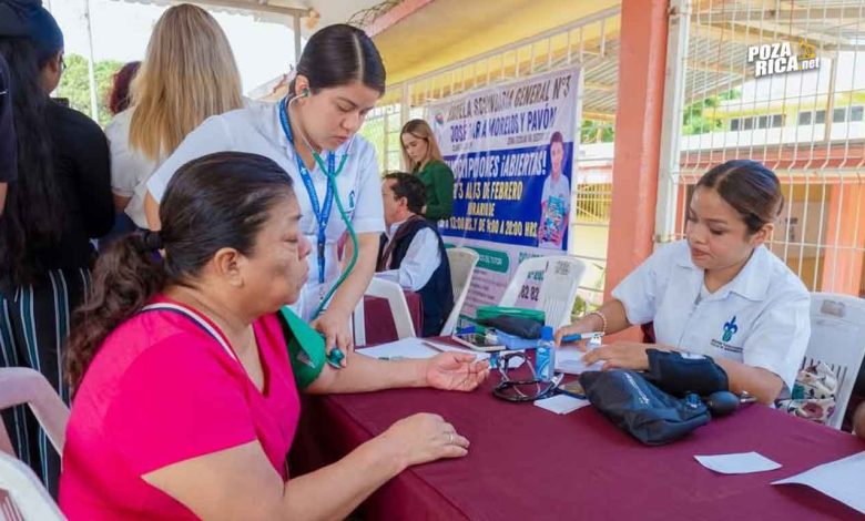 GOBIERNO DE POZA RICA FORTALECE LA SALUD EN LAS COLONIAS