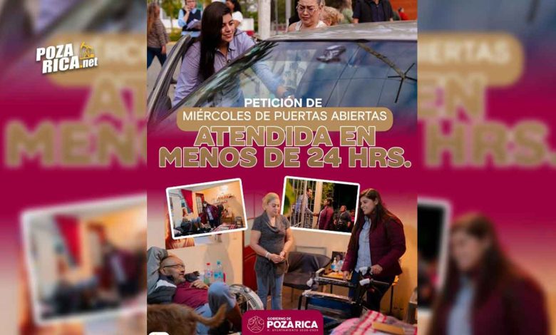 PRESIDENTA MUNICIPAL ATIENDE DE MANERA INMEDIATA NECESIDADES DE POZARRICENSES