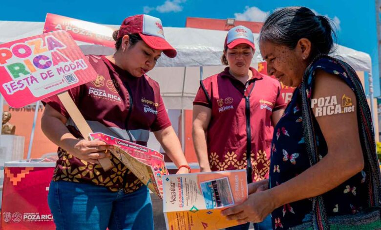 GOBIERNO DE POZA RICA INSTALA MÓDULOS DE INFORMACIÓN TURÍSTICA POR SEMANA SANTA 2026