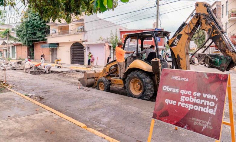 GOBIERNO DE POZA RICA FORTALECE LA INFRAESTRUCTURA VIAL CON ACCIONES EN DISTINTOS PUNTOS DE LA CIUDAD