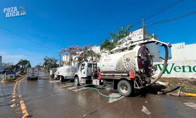 GOBIERNO DE POZA RICA BRINDA ATENCIÓN OPORTUNA ANTE LLUVIAS REGISTRADAS EN POZA RICA