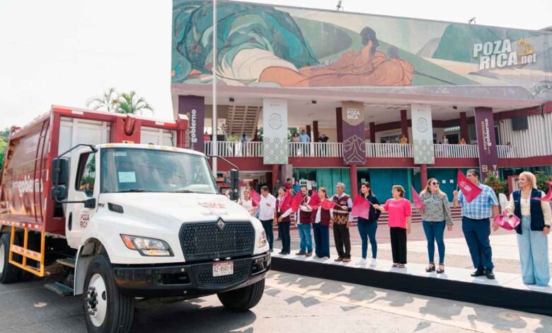 PRESUPUESTO SE TRADUCE EN BIENESTAR: POZA RICA FORTALECE LA RECOLECCIÓN DE BASURA