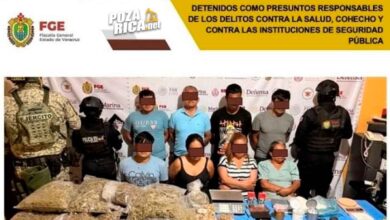 Detienen a hermano de delegada del Bienestar en Poza Rica por presunta posesión de drogas