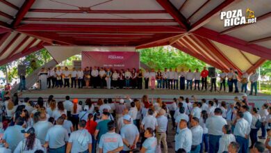 POZA RICA CONMEMORA EL DÍA INTERNACIONAL DEL TRABAJO CON DESFILE DE ORGANIZACIONES SINDICALES
