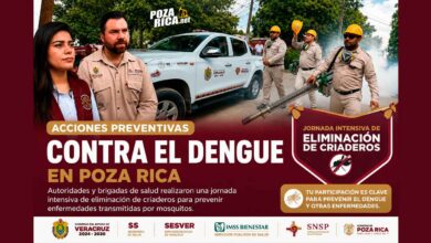 Realizan jornada intensiva para eliminar criaderos de mosquitos en la colonia Palma Sola