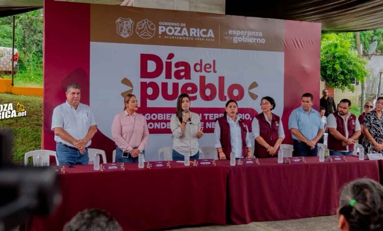 Con "Día del Pueblo", Poza Rica traslada la atención ciudadana a las colonias
