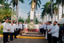 Poza Rica recuerda a Benito Juárez a 154 años de su fallecimiento