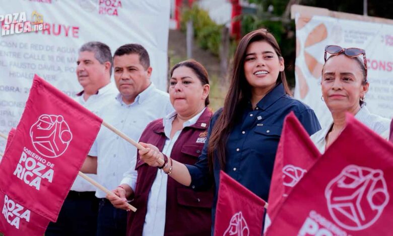 Iniciaron rehabilitación integral de la calle Oaxaca en la colonia Fausto Dávila de Poza Rica