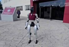Robots de seguridad del Edomex: cuestionan capacidades de humanoide y perro robot presentados en Palacio Nacional