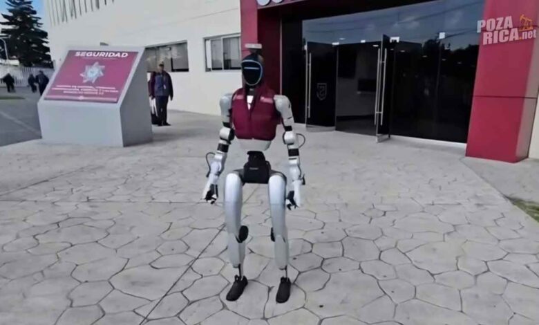 Robots de seguridad del Edomex: cuestionan capacidades de humanoide y perro robot presentados en Palacio Nacional