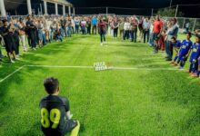 Inauguran nueva cancha de fútbol 5 en la colonia Prensa Nacional de Poza Rica
