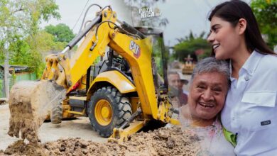 Arroyo del Maíz recibe obra de pavimentación y drenaje en Poza Rica