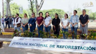 Reforestación: Poza Rica participa en jornada nacional 2026