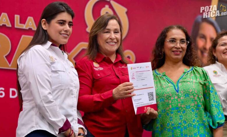 Nahle entrega apoyos de Apoyo a la Palabra en Poza Rica; van 12.6 mdp a emprendedores
