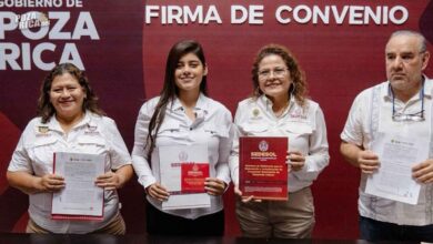 Gobierno de Poza Rica y el Estado firman convenio para ordenar el desarrollo urbano