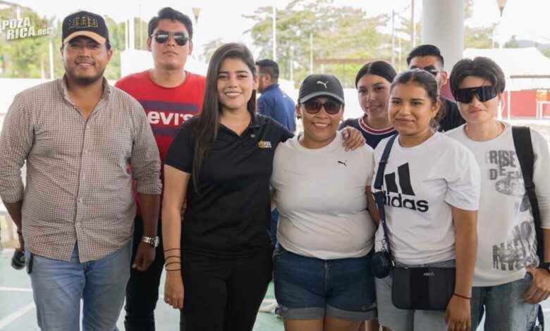 Gobierno de Poza Rica promueve la convivencia y el deporte entre las juventudes