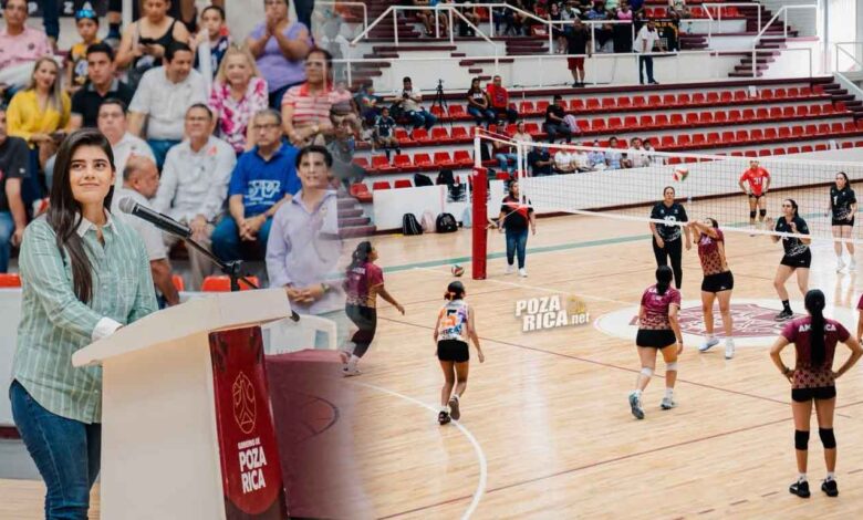 Reabre el Gimnasio "Miguel Hidalgo" en Poza Rica tras reparación