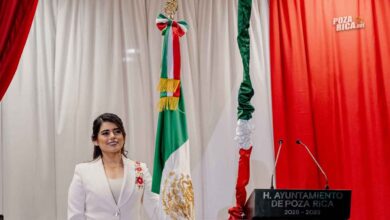 Poza Rica celebra su primer Grito de Independencia con la Presidenta Adanely Rodríguez