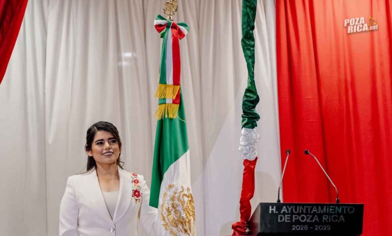 Poza Rica celebra su primer Grito de Independencia con la Presidenta Adanely Rodríguez