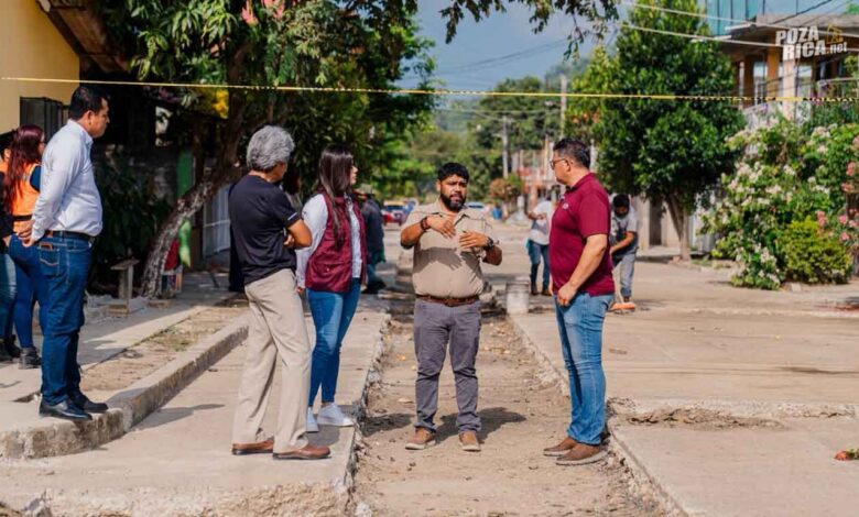 Avanzan trabajos de rehabilitación de drenaje sanitario en diversos sectores de Poza Rica