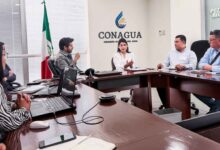 El muro del río Cazones avanza: Adanely da seguimiento al proyecto ante Conagua