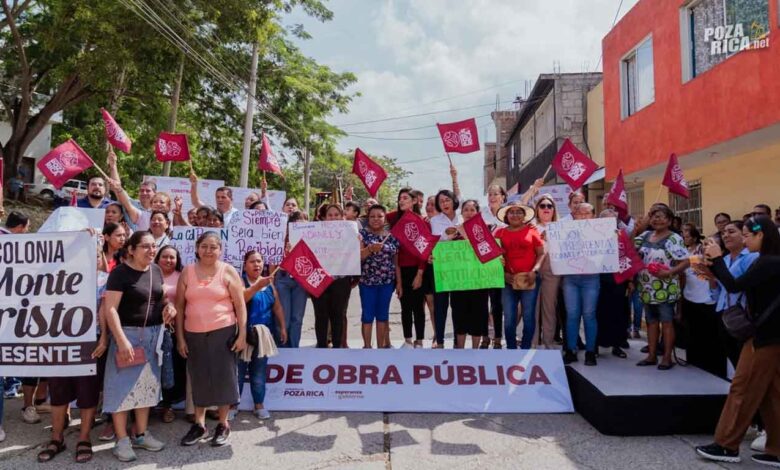 Gobierno de Poza Rica inicia rehabilitación de la calle Manuel Buen Día, en Mecánicos de Piso