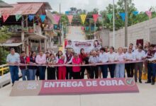 Poza Rica entrega obra de urbanización en la colonia Vicente Herrera