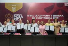Poza Rica, sede de convenios de capacitación en derechos humanos con la CEDHV