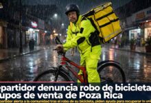Repartidor denuncia robo de bicicleta en grupos de venta de Poza Rica