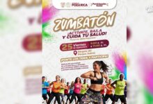 Zumbatón en Poza Rica: invitan a activarse y cuidar la salud este 25 de septiembre