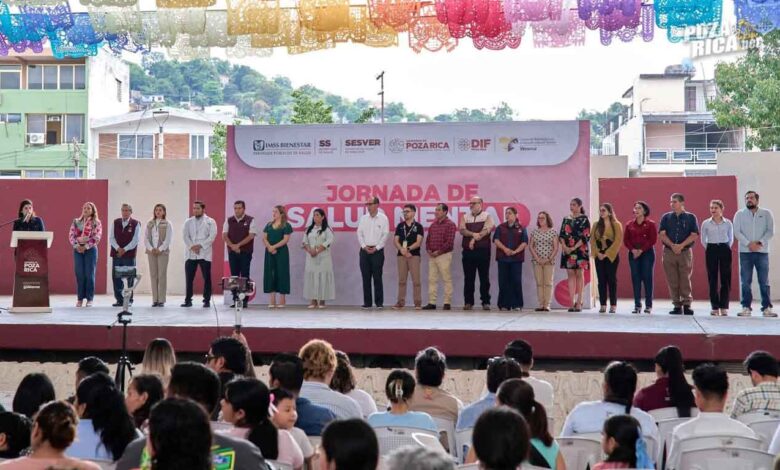 Realizan Jornada de Salud Mental en Poza Rica con servicios médicos gratuitos