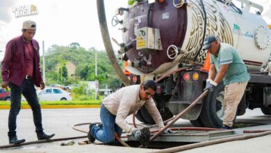SIGUE LA ATENCIÓN A LA RED DE DRENAJE EN POZA RICA
