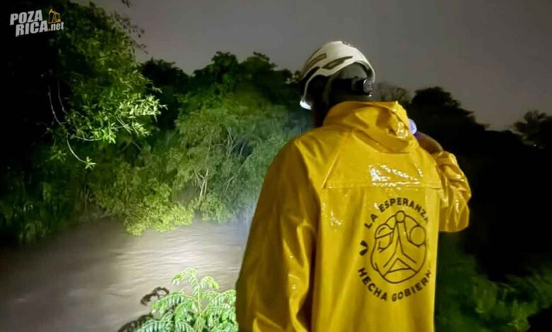 Gobierno de Poza Rica mantiene vigilancia por el Frente Frío 2